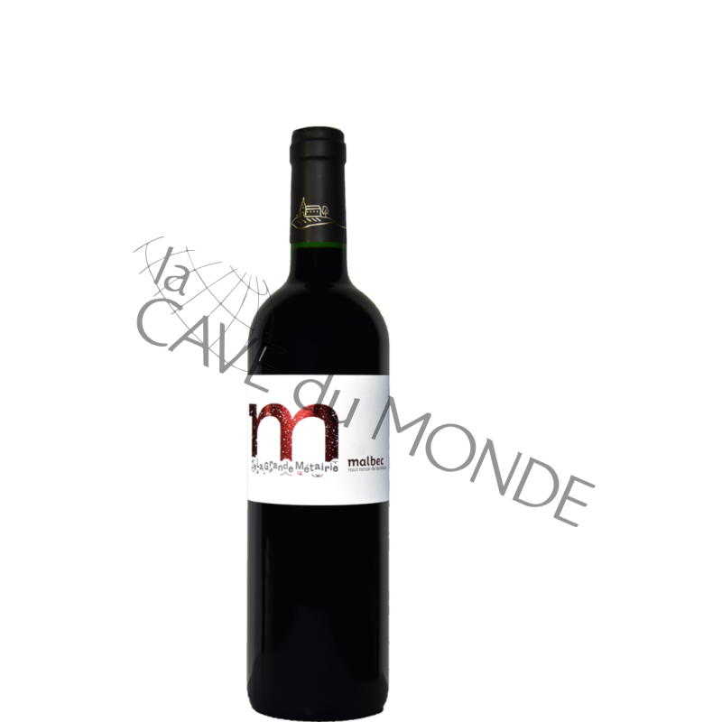 M de La Grande Métairie Bordeaux 100% Malbec 2021 12,5° 75cl