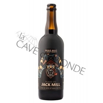 Bière Jack Mill Black IPA BIO  7° 75cl