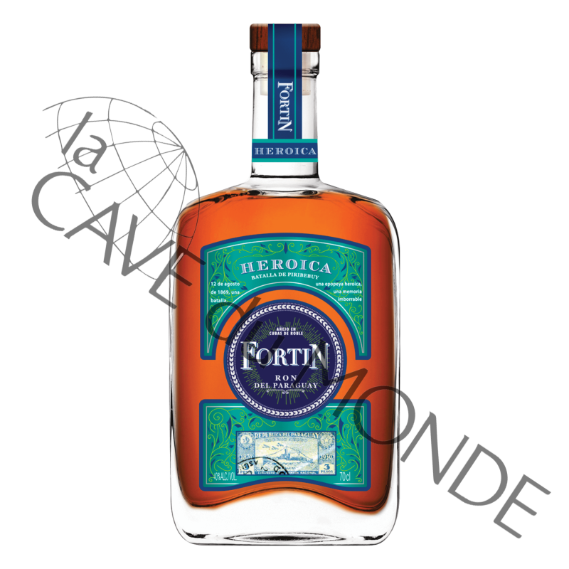 Rhum Paraguay Fortin Heroica 40° 70cl