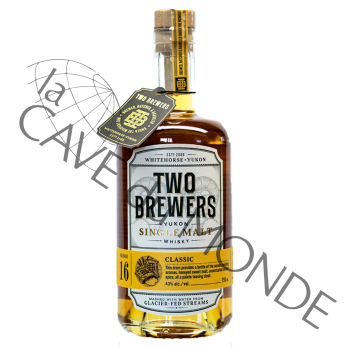 Whisky Canadien Two Brewers Single malt Classic 46° 70cl