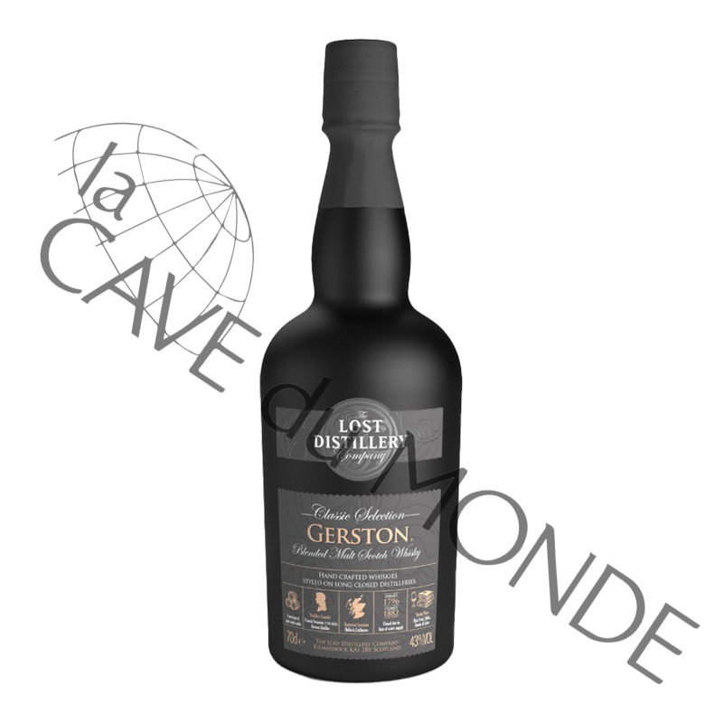 Whisky Ecossais Blended Lost Distillery Gerston Classic 43° 70CL