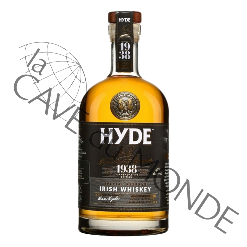 Whisky Irlandais Hyde N°6 Spécial Reserve Sherry Finish 46° 70CL