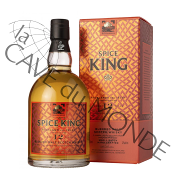 Whisky Wemyss Blended Spice King 12 Ans Small Batch 52° 70cl