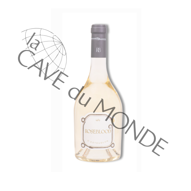 RoseBlood du Ch d'Estoublon IGP Méditerranée Blanc 2022 12,5° 75cl