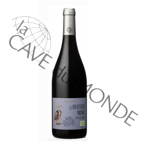 Le Vautour Moine Côtes du Rhône Sans Souffre BIO Rouge 2022 13° 75cl