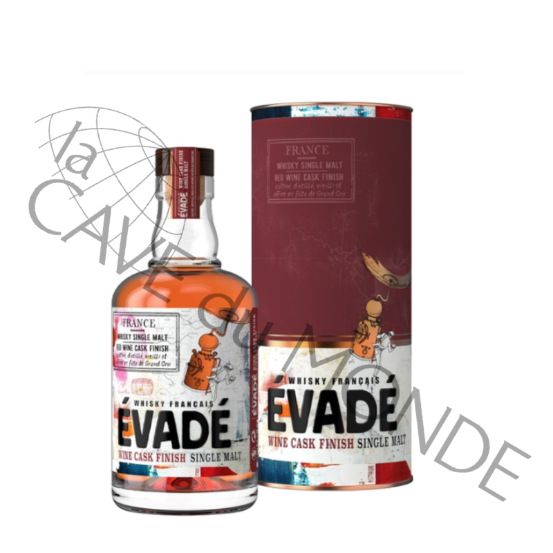 Whisky Evadé Red Wine Cask Finish Single Malt 43% 70 cl