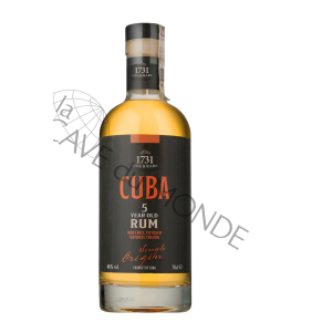 Rhum Cuba 5 ans 1731 Fine & Rare 46° 70cl