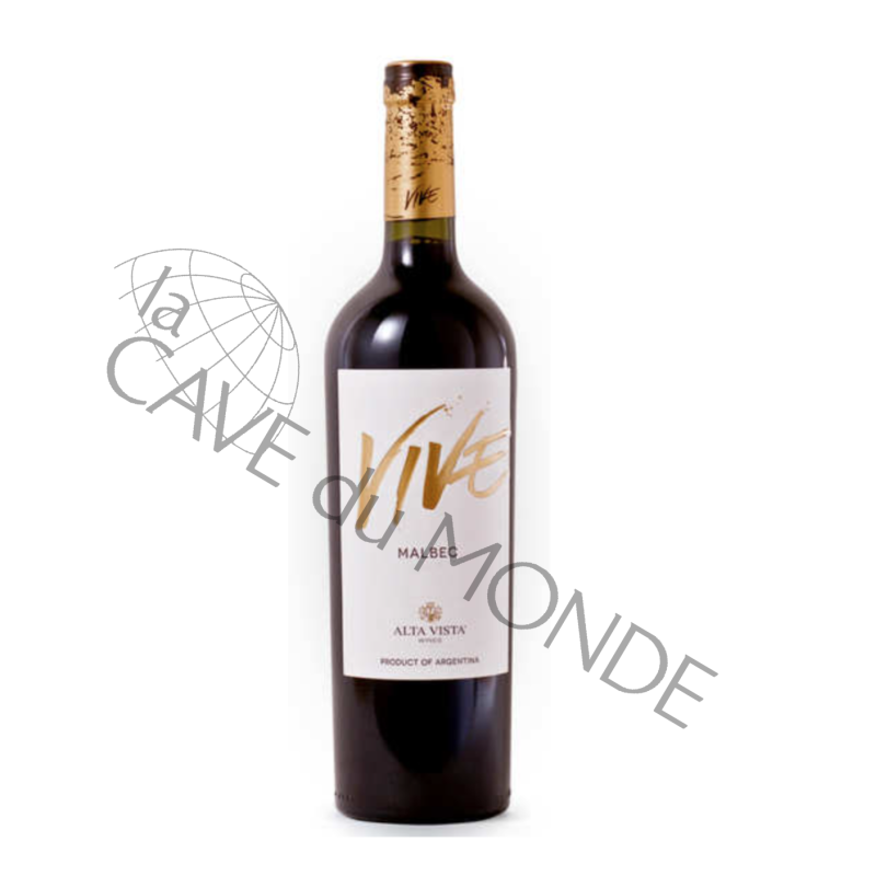 Vin Argentin Vive Malbec Alta Vista Rouge 2023 13,5% 75cl