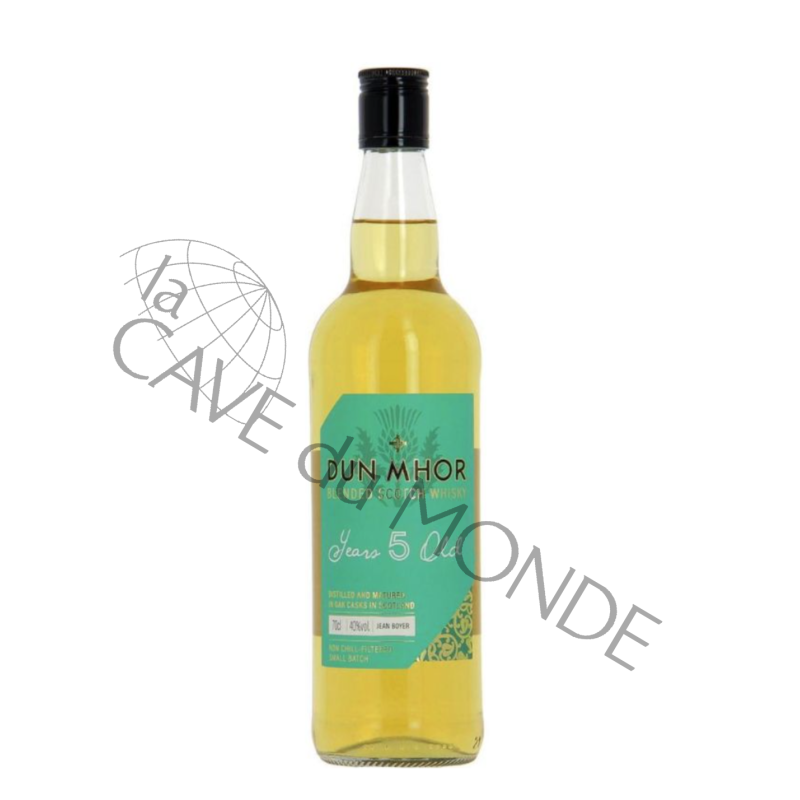 Whisky Blended Dun Mhor 5 ans 40° 70cl