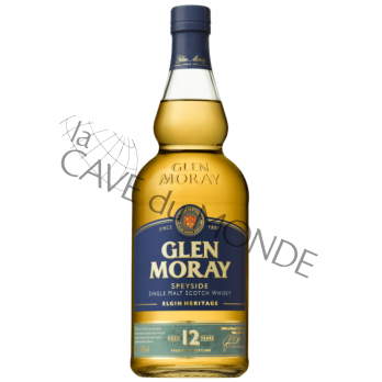 Whisky Speyside Glen Moray 12 Ans American Cask 40° 70cl