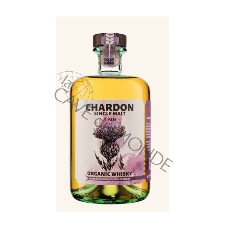 Whisky Chardon Single Malt 5 ans Ouche Nanon 70cl 42,5%