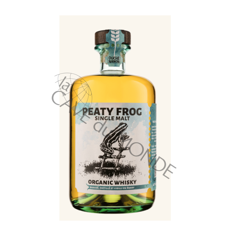 Whisky Peaty Frog Single Malt Ouche Nanon 70cl 42%