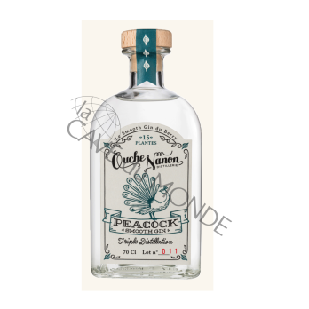 Gin Peacock Ouche Nanon 70cl 45%