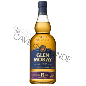 Whisky Speyside Glen Moray 15 Ans Sherry Cask 40° 70cl