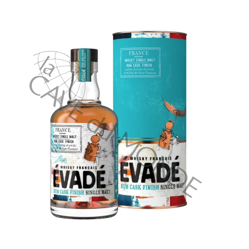 Whisky Evadé Single Malt Rum Cask Finish 43° 70cl