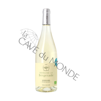 Costières de Nîmes Dom La Bergerade Blanc AOP Bio 2025 12,5° 75cl
