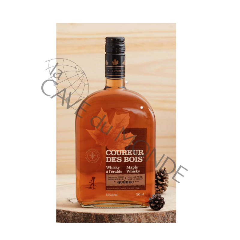 Liqueur de Whisky au Sirop d’Erable Coureur des Bois 31,7° 75cl