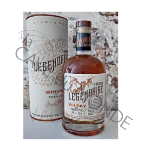 Whisky Français Légendaire Single Malt finition Vin Paille 44% 50cl