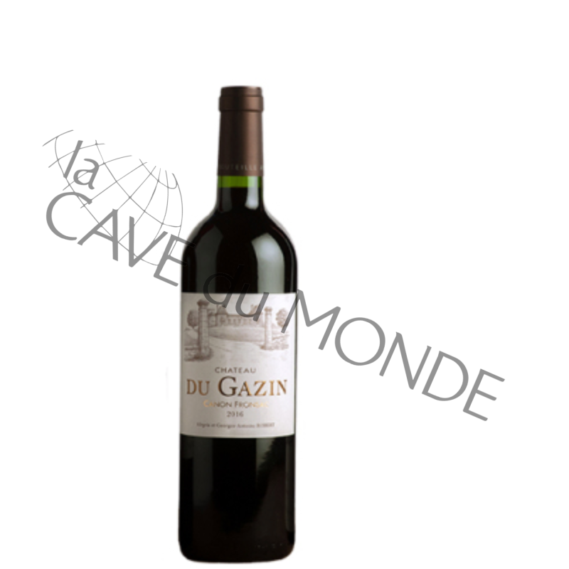 Ch du Gazin Canon Fronsac 2022 14,5° verre